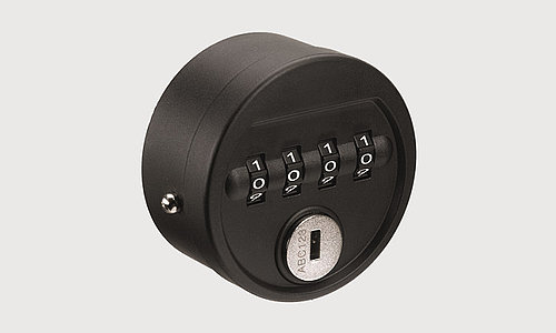 Zahlenschloss 60 mit Fixcode